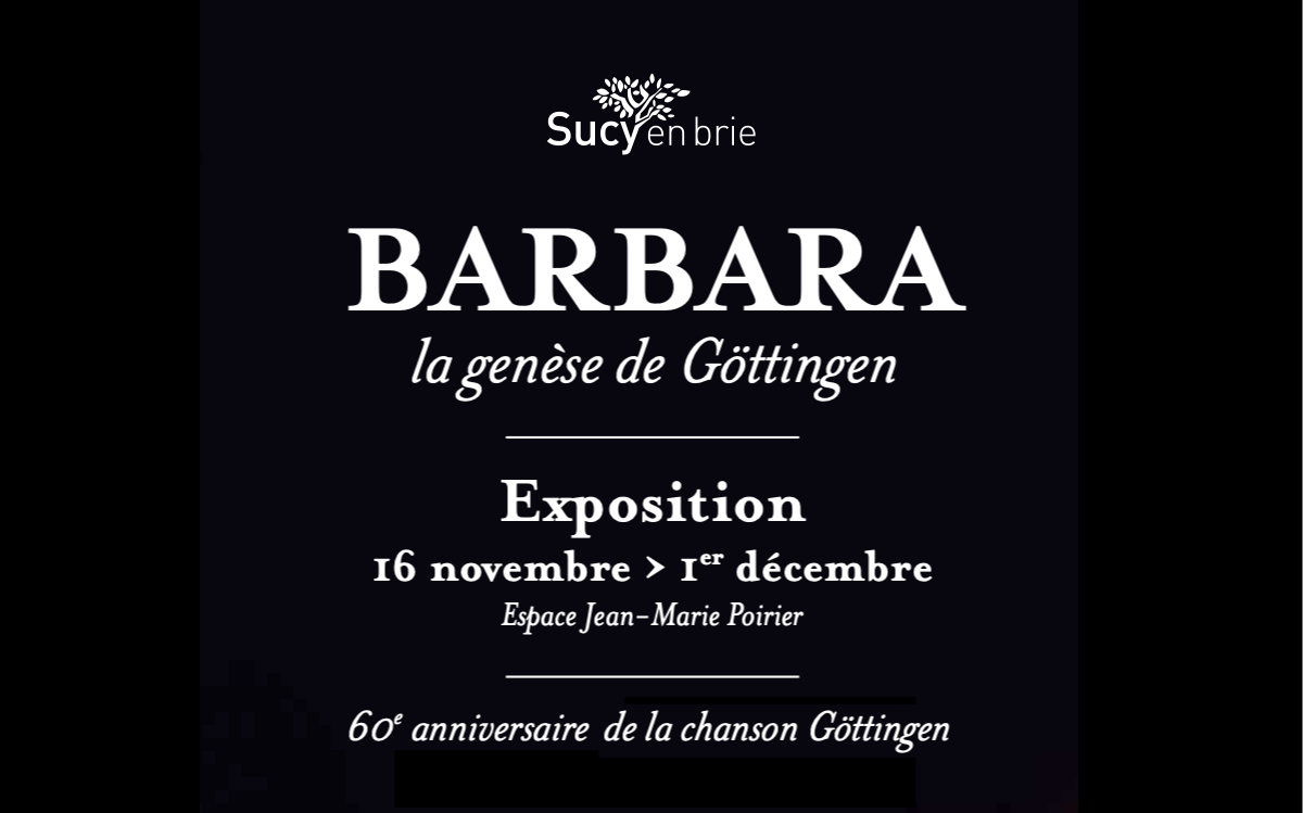 BARBARA la genèse de Göttingen